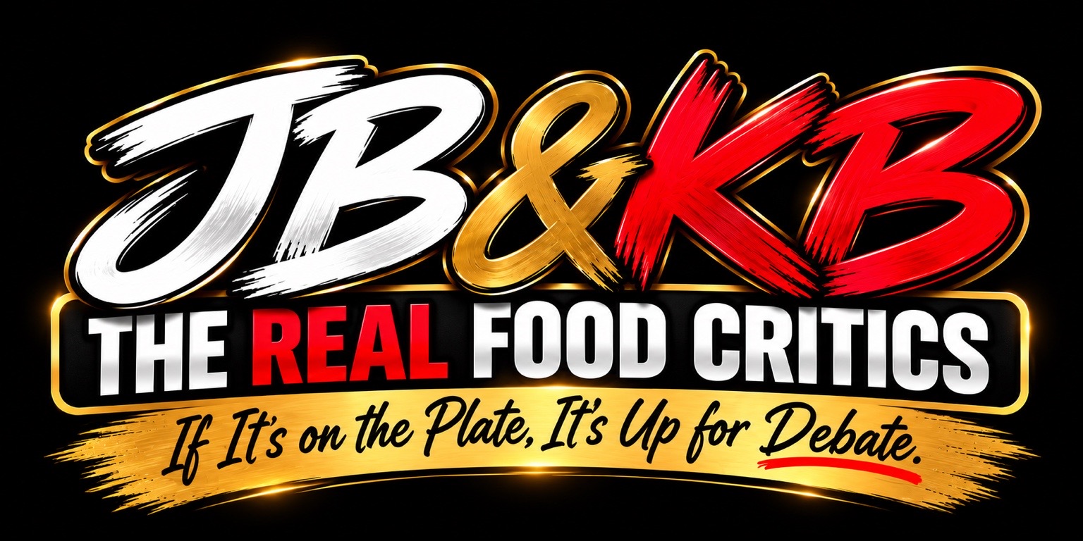 JB and KB The Real Food Critics brand logo
